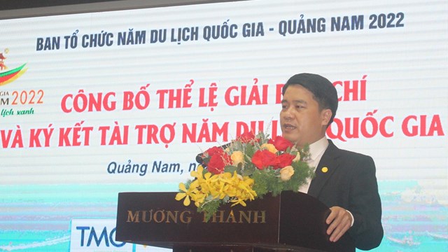 Công bố thể lệ giải thưởng báo chí Năm Du lịch Quốc gia - Quảng Nam 2022 