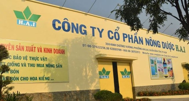 Công ty cổ phần Nông dược HAI bị xử phạt 130 triệu đồng