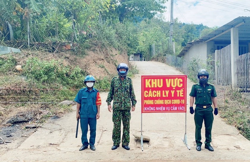 Cả bản ở huyện miền núi tỉnh Quảng Trị bị phong tỏa để phòng COVID-19