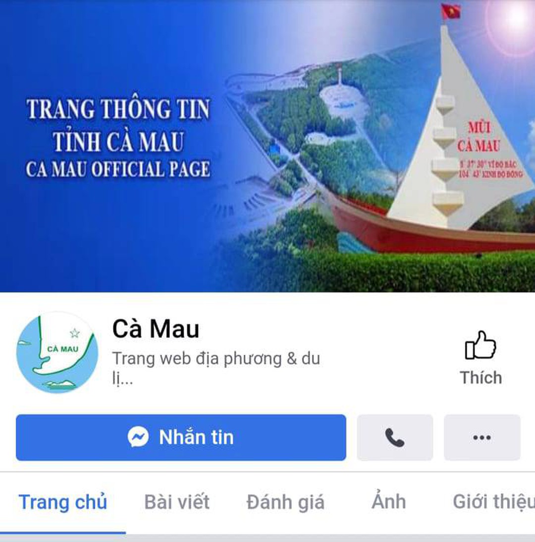 Cà Mau công bố kênh quảng bá hình ảnh thông qua mạng xã hội