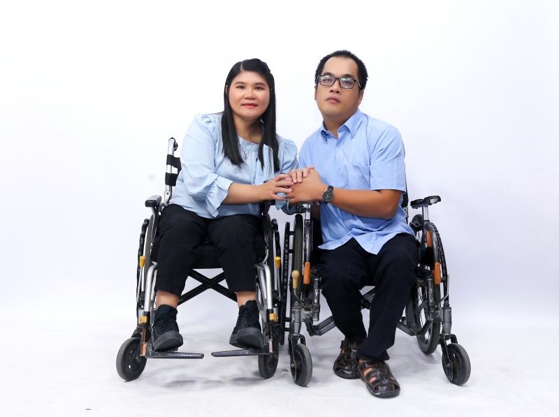Câu chuyện khiến bao người ngưỡng mộ của cặp vợ chồng Nguyễn Ngọc Hân và Nguyễn Thị Mỹ Ngọc.