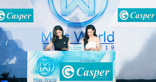 Casper tiếp tục đồng hành cùng Miss World Vietnam 