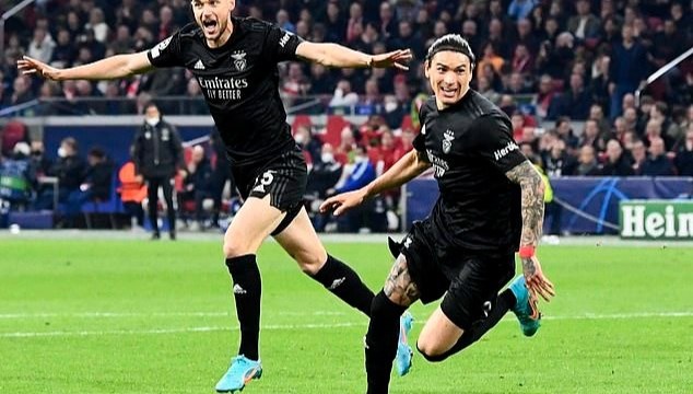 Champions League: Benfica trở thành đại diện Bồ Đào Nha tiến vào tứ kết
