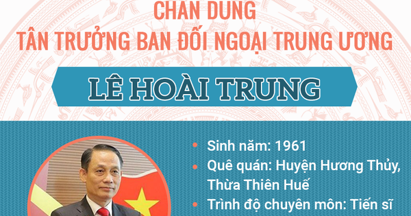 Chân dung ông Lê Hoài Trung tân Trưởng ban đối ngoại Trung Ương