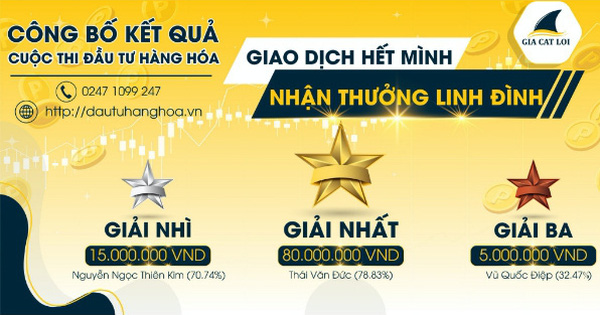 Chàng trai “ẵm” 80 triệu sau cuộc thi đầu tư hàng hoá