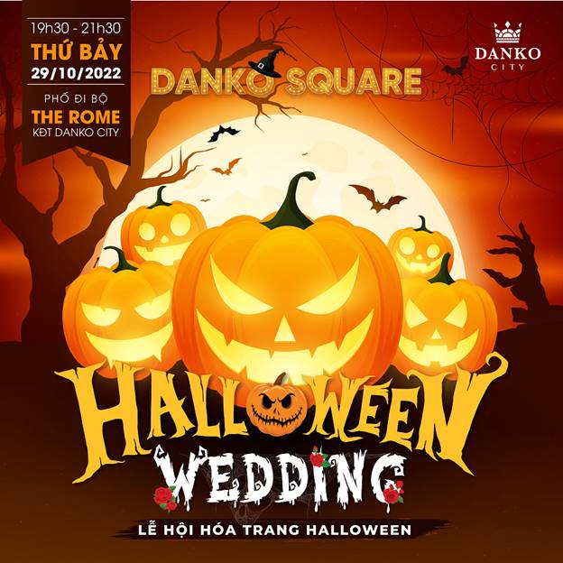 Lễ hội Halloween tại khu đô thị Danko City.