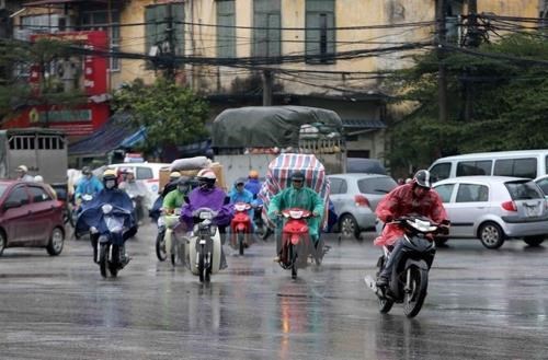 Chiều tối và đêm nay, nhiều khu vực cả nước có mưa dông