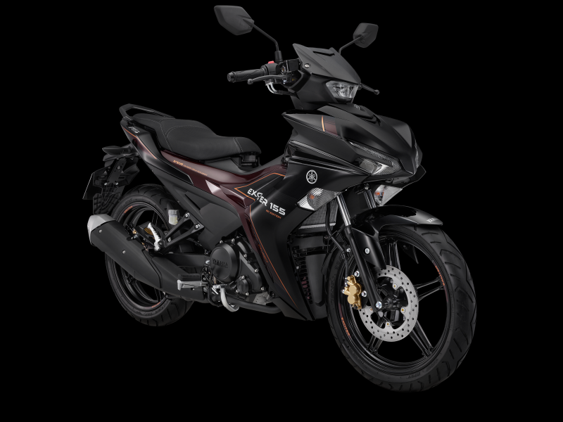 Exciter 155 VVA Black Brown SMK 002
