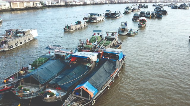 Chợ nổi Cái Răng mùa ‘bình thường mới’