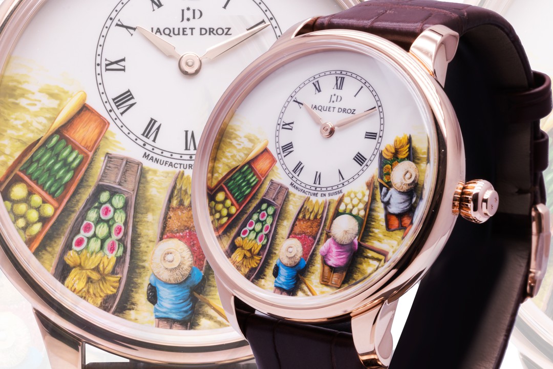 Chợ nổi lên thiết kế đồng hồ độc bản Thụy Sĩ