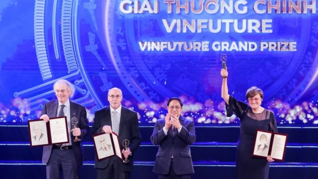 Chủ nhân Giải thưởng Chính VinFuture tiếp tục được trao giải Nobel