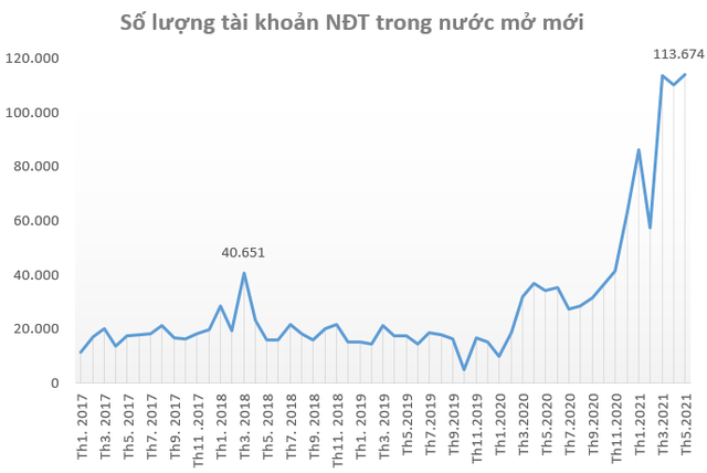 Chủ tịch VSD: Chưa lo bong bóng chứng khoán, dự kiến thêm 300 ngàn tài khoản mở mới - Ảnh 1.
