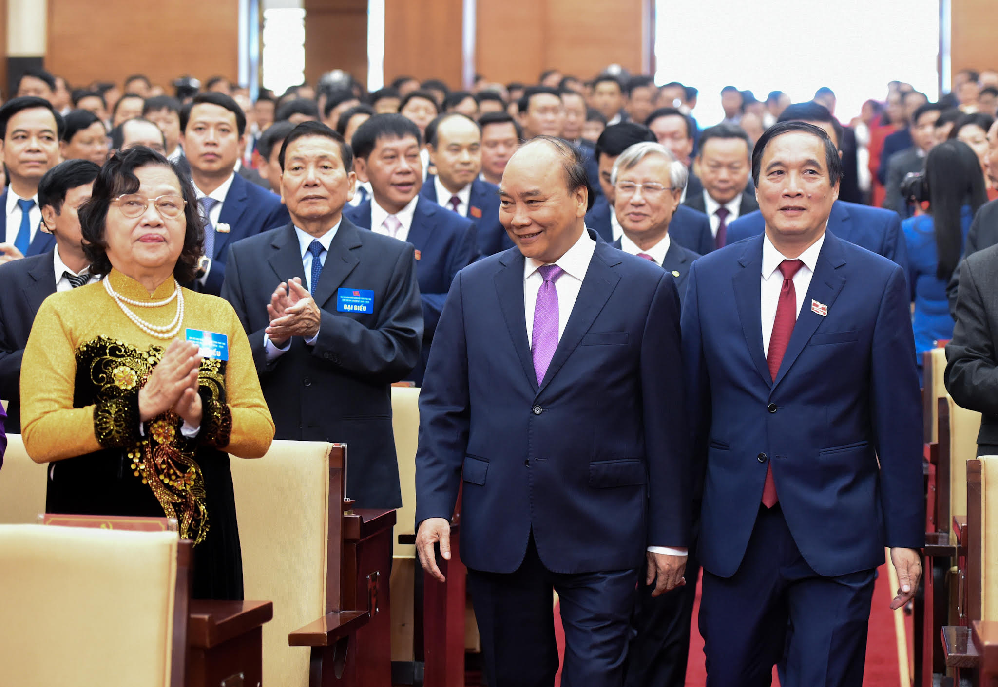 Chùm ảnh: Thủ tướng dự khai mạc Đại hội đại biểu Đảng bộ tỉnh Phú Thọ - Ảnh 1.