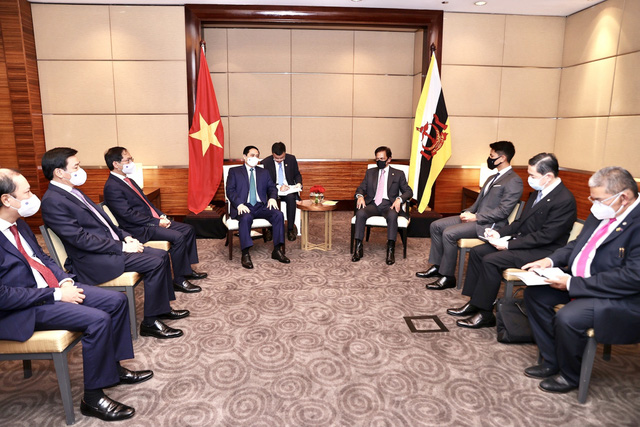 Chùm ảnh: Thủ tướng Phạm Minh Chính dự Hội nghị các Nhà lãnh đạo ASEAN - Ảnh 13. Chùm ảnh: Thủ tướng Phạm Minh Chính dự Hội nghị các Nhà lãnh đạo ASEAN - Ảnh 13.