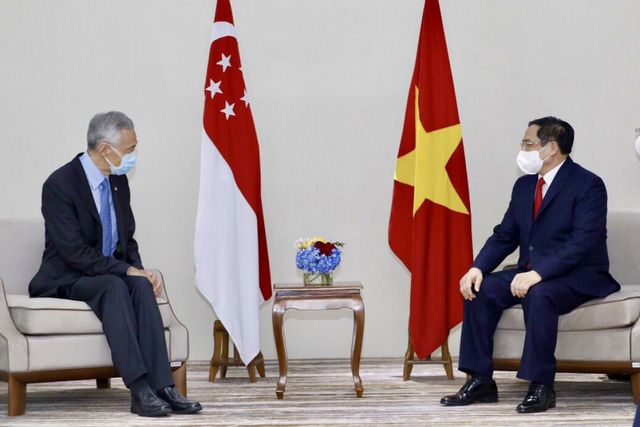 Chùm ảnh: Thủ tướng Phạm Minh Chính dự Hội nghị các Nhà lãnh đạo ASEAN - Ảnh 15. Chùm ảnh: Thủ tướng Phạm Minh Chính dự Hội nghị các Nhà lãnh đạo ASEAN - Ảnh 15.