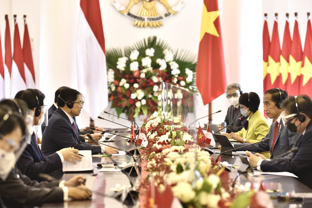 Chùm ảnh: Thủ tướng Phạm Minh Chính dự Hội nghị các Nhà lãnh đạo ASEAN - Ảnh 8. Chùm ảnh: Thủ tướng Phạm Minh Chính dự Hội nghị các Nhà lãnh đạo ASEAN - Ảnh 8.