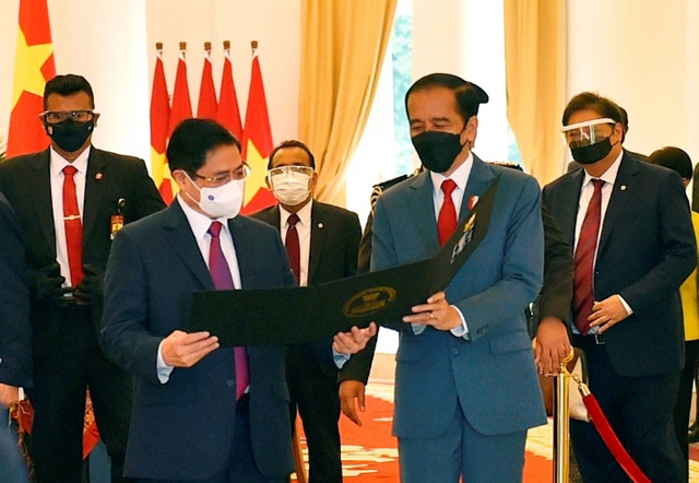 Chùm ảnh: Thủ tướng Phạm Minh Chính dự Hội nghị các Nhà lãnh đạo ASEAN - Ảnh 9. Chùm ảnh: Thủ tướng Phạm Minh Chính dự Hội nghị các Nhà lãnh đạo ASEAN - Ảnh 9.
