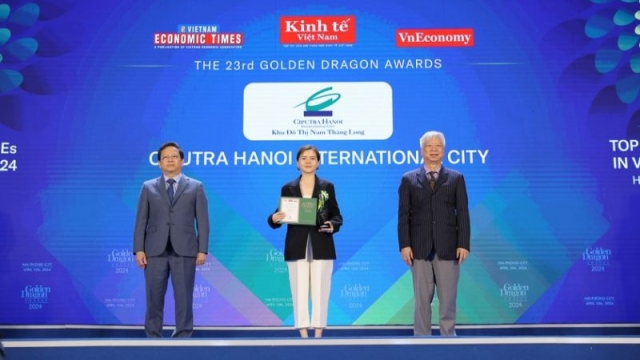 Ciputra Hanoi được vinh danh liên tiếp 16 năm tại giải thưởng Rồng vàng