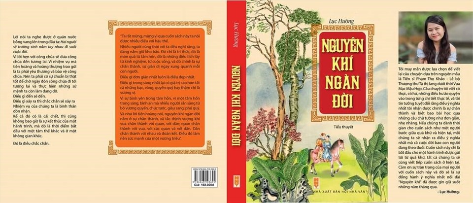 Bìa sách “Nguyên khí ngàn đời”