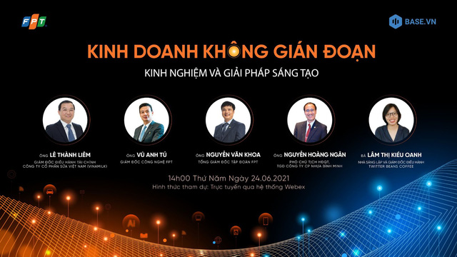 Có gì đáng mong chờ tại webinar “Kinh doanh không gián đoạn – Kinh nghiệm và giải pháp sáng tạo”? - Ảnh 1.