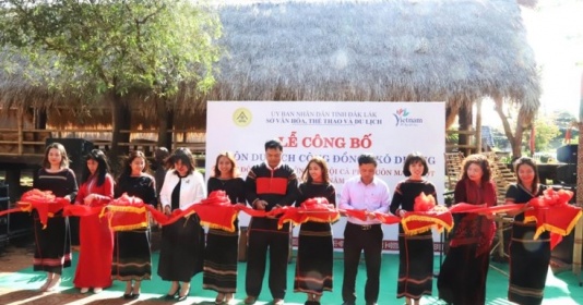 Công bố buôn du lịch cộng đồng đầu tiên tại Đắk Lắk 