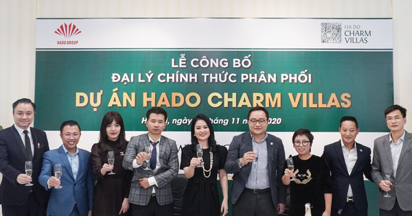 Công bố đại lý chính thức phân phối dự án Hado Charm Villas 