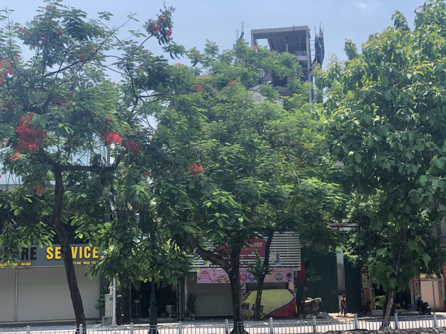 Công trình thi công trong thời gian giãn cách xã hội tại Hà Nội khiến người dân bức xúc - Ảnh 11. Công trình thi công trong thời gian giãn cách xã hội tại Hà Nội khiến người dân bức xúc - Ảnh 11.