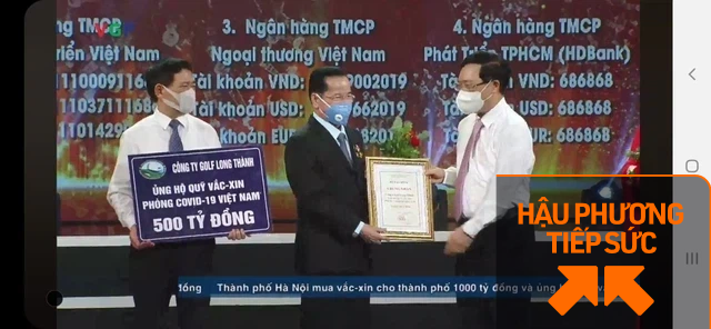 Công ty Golf Long Thành ủng hộ 500 tỉ đồng phòng, chống dịch Covid-19 - Ảnh 1. Công ty Golf Long Thành ủng hộ 500 tỉ đồng phòng, chống dịch Covid-19 - Ảnh 1.