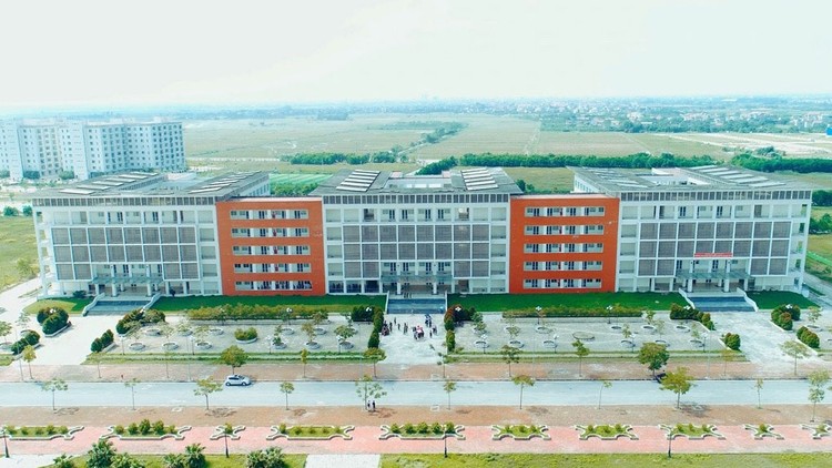 Công ty Minh Phương trúng nhiều gói thầu tại Dự án Khu đại học Phố Hiến (Hưng Yên). (Ảnh: Minh Thuận)