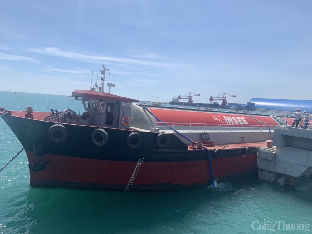 Cục Hàng hải cho phép tàu tro bay cập Cảng dầu Vĩnh Tân 2