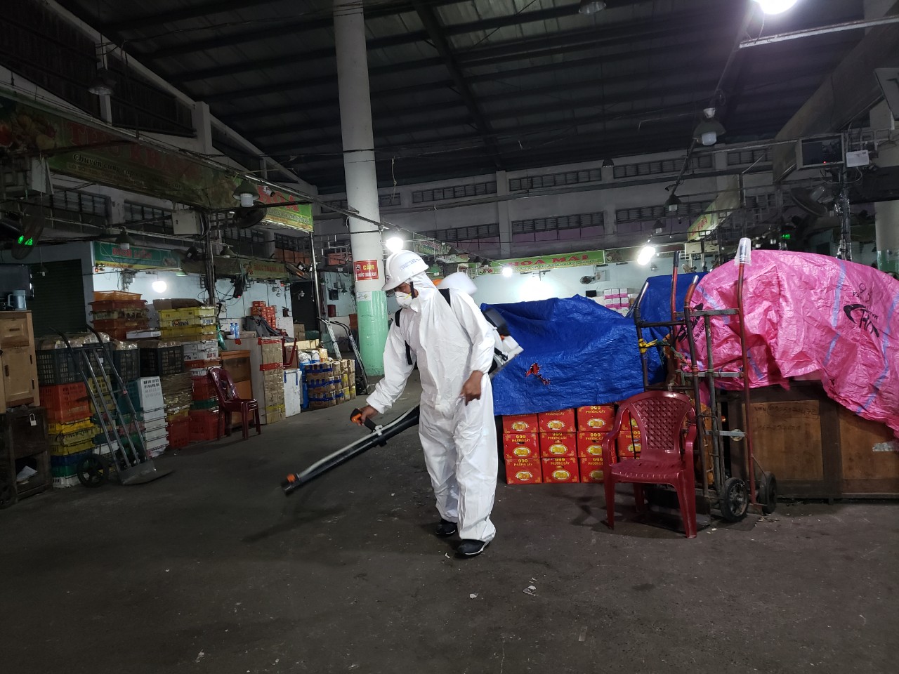 Đà Nẵng đóng cửa chợ đầu mối nông sản để chống dịch