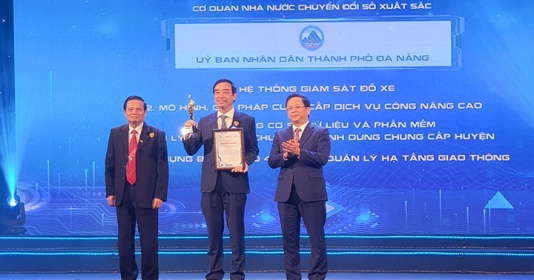 Đà Nẵng nhận Giải thưởng Cơ quan Nhà nước chuyển đổi số xuất sắc