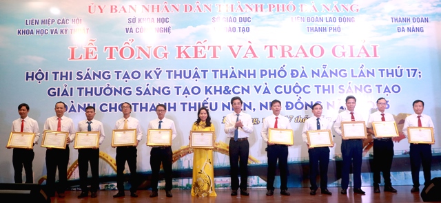 Đà Nẵng nhận Giải thưởng Sáng tạo khoa học và công nghệ Việt Nam 2023