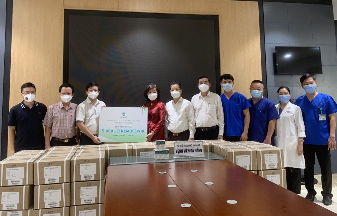 Đà Nẵng: Tiếp nhận 5.000 lọ thuốc Remdesivir điều trị COVID-19
