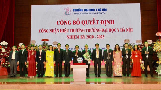 Đại học Y Hà Nội có tân Hiệu trưởng