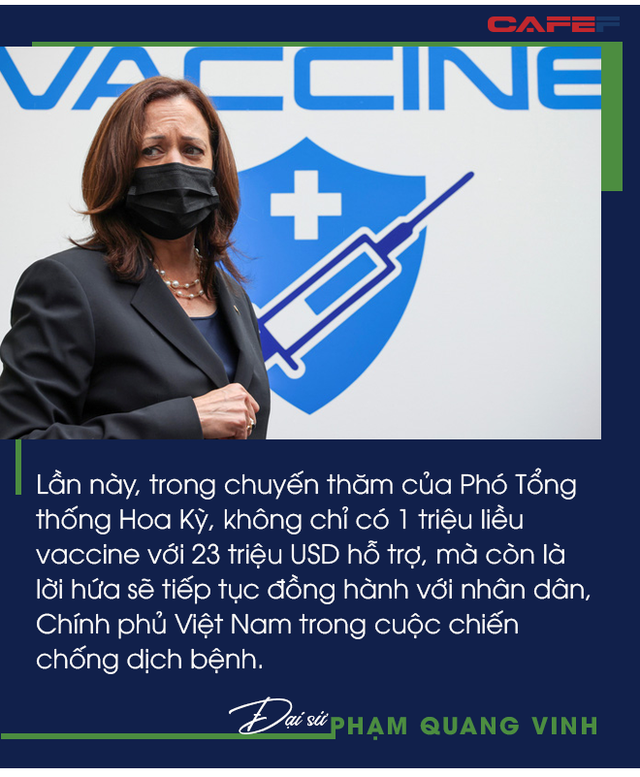 Đại sứ Phạm Quang Vinh chỉ ra những điều chờ Việt Nam sau chuyến thăm của Phó Tổng thống Mỹ: ‘Viện trợ rất quý, nhưng quan trọng nhất vẫn là chuyển giao công nghệ để tự sản xuất vaccine!’ - Ảnh 3. Đại sứ Phạm Quang Vinh chỉ ra những điều chờ Việt Nam sau chuyến thăm của Phó Tổng thống Mỹ: ‘Viện trợ rất quý, nhưng quan trọng nhất vẫn là chuyển giao công nghệ để tự sản xuất vaccine!’ - Ảnh 3.