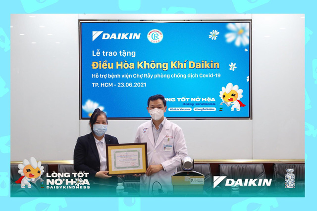 Daikin gặt trái ngọt trên hành trình lan tỏa lòng tốt giữa dịch Covid-19 - Ảnh 3. Daikin gặt trái ngọt trên hành trình lan tỏa lòng tốt giữa dịch Covid-19 - Ảnh 3.