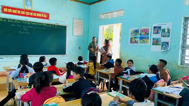 Đắk Lắk: Ngành GDĐT huyện Krông Pắc thiếu 2.128 thiết bị giảng dạy theo Chương trình GDPT 2018 
