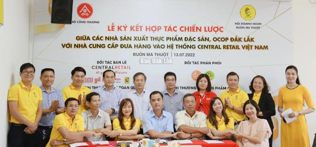 Đắk Lắk: Nhiều sản phẩm OCOP sẽ được đưa hàng vào hệ thống siêu thị của Central Retail
