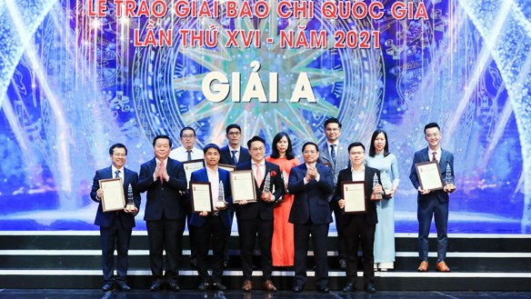 Danh sách 10 giải A Giải Báo chí Quốc gia 2021