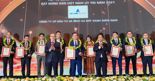 Đất Xanh Miền Nam đạt Top 10 công ty BĐS Việt Nam uy tín năm 2021