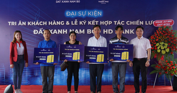 Đất Xanh Nam Bộ tổ chức Đại sự kiện Tri ân khách hàng dự án Thạnh Phú Center
