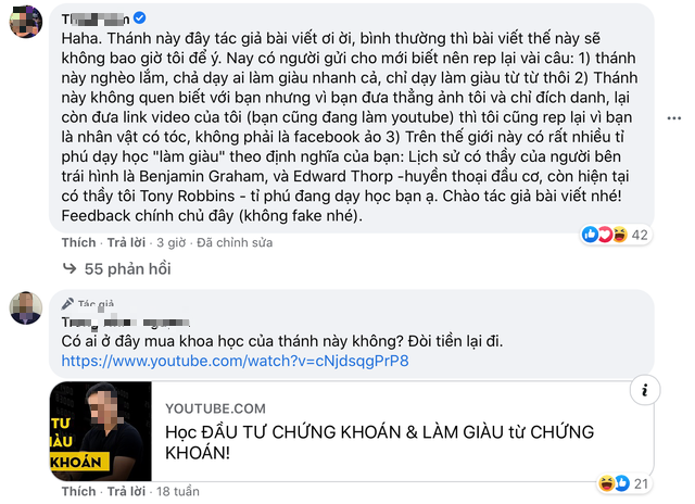 Dạy đầu tư chứng khoán nhưng đoán toàn sai, thầy giáo sở hữu kênh YouTube gần 600.000 sub vướng tranh cãi: Người nói đã giàu thì không đi dạy làm giàu, người khen thuận mua vừa bán - Ảnh 2. Dạy đầu tư chứng khoán nhưng đoán toàn sai, thầy giáo sở hữu kênh YouTube gần 600.000 sub vướng tranh cãi: Người nói đã giàu thì không đi dạy làm giàu, người khen thuận mua vừa bán - Ảnh 2.