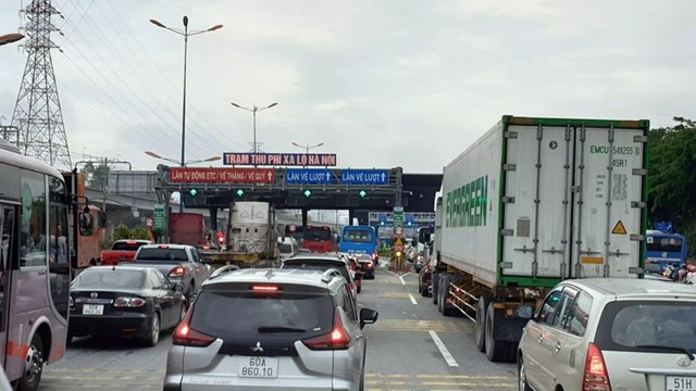 Đẩy nhanh tiến độ thu phí không dừng