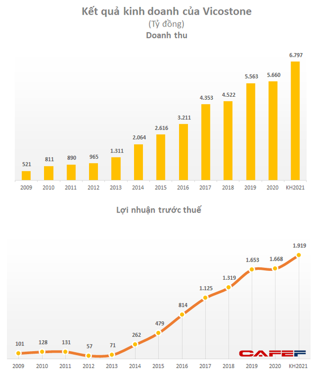 ĐHCĐ Vicostone: Tỷ suất lợi nhuận của chúng ta ngay cả các công ty trên thế giới cũng phải thèm khát - Ảnh 1.