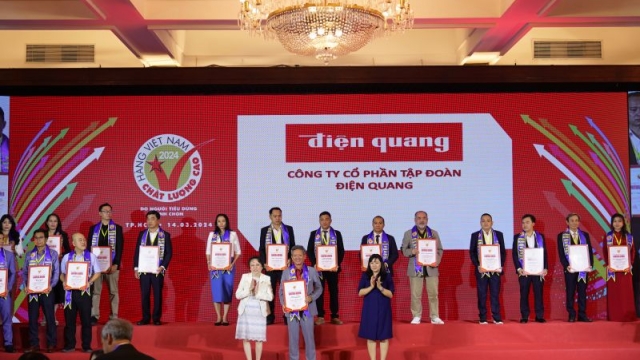 Điện Quang – 28 năm liên tiếp chinh phục danh hiệu hàng Việt Nam chất lượng cao