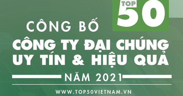 Digiworld lọt Top 50 Công ty Đại chúng uy tín và hiệu quả nhất năm 2021 