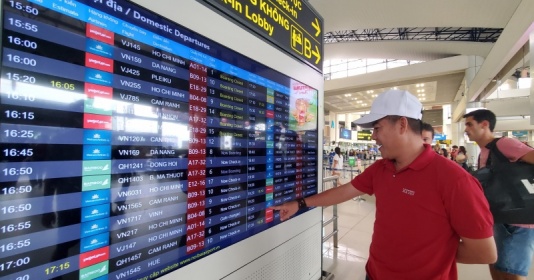 Dịp lễ 2/9, sân bay Tân Sơn Nhất dự kiến khai thác 740 chuyến mỗi ngày