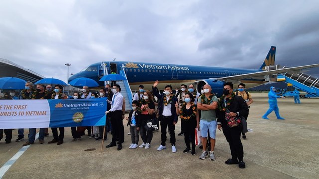 Đoàn khách quốc tế đầu tiên đã đến Quảng Nam 