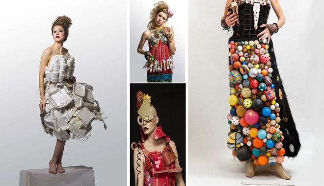 Độc đáo những bộ cánh thời trang làm từ rác đại dương của nghệ sĩ Úc - ảnh 1